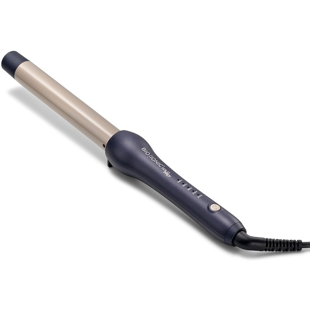 Bio Ionic GoldPro 1 Inch Curling Wand Moisture Heat‎ 24K Gold Ceramic